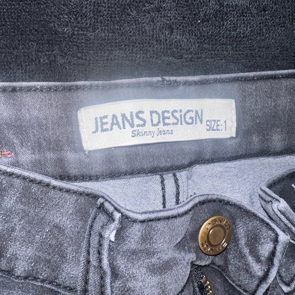 Off black denim